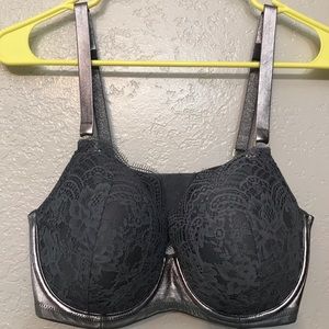 Grey/ Silver Victoria Secret Demi Bra